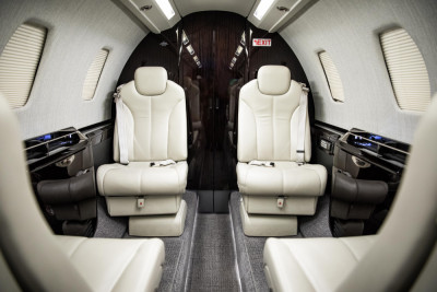 2016 Cessna Citation Sovereign+: Aft cabin from mid