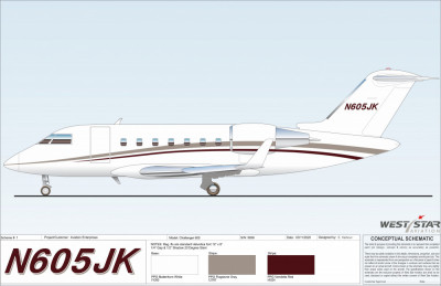 2013 Bombardier Challenger 605: 