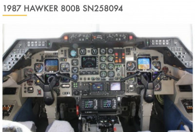 1987 Hawker 800B: 