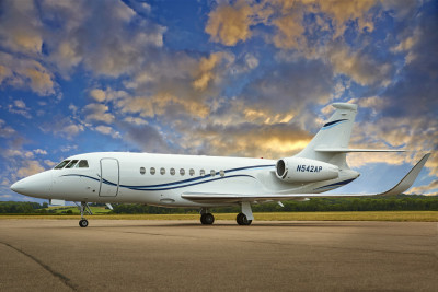 2006 Dassault Falcon 2000EX EASy II: Exterior full side