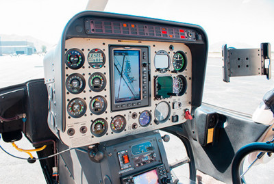 2011 Bell 407: Bell 407 Cockpit
