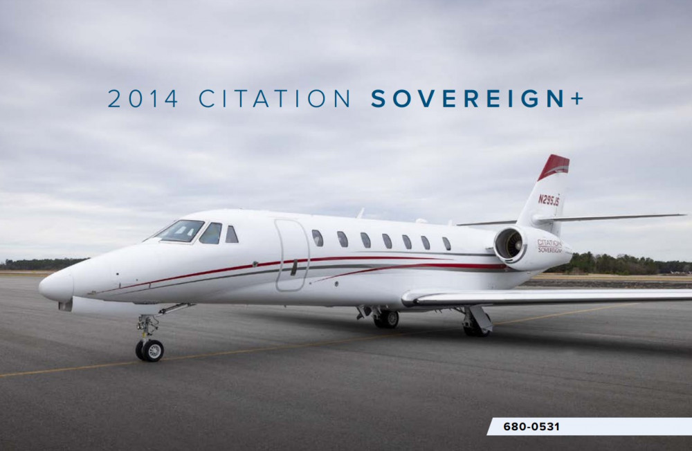 2014 Cessna Citation Sovereign+