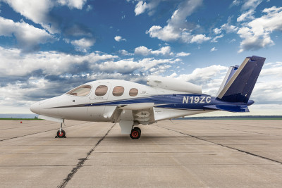 2019 Cirrus Vision Jet: Exterior - Side Profile