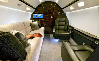 2015 Gulfstream G550: Aft cabin looking aft