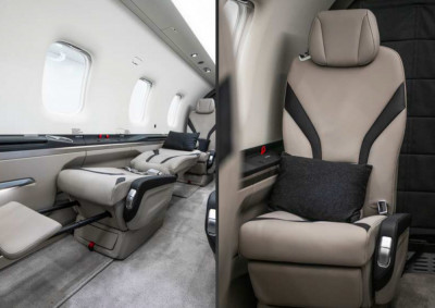 2021 Pilatus PC-12/47E NGX: "Black Rock" BMW DesignWorks Interior