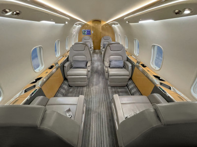 2016 Bombardier Challenger 350: Cabin Aft View