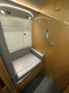 2016 Bombardier Challenger 350: Belted Seat Lavatory