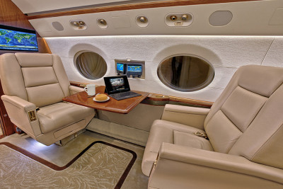 2007 Gulfstream G450: G450-4087 Side Interior