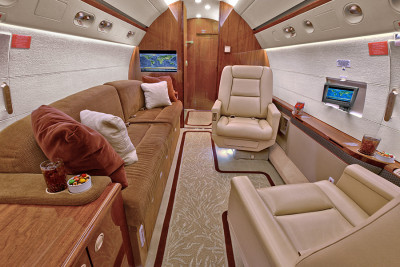 2007 Gulfstream G450: G450-4087 Interior Aft