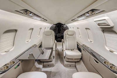2020 Bombardier Learjet 75: Aft Cabin Looking Forward