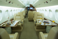 1996 Dassault Falcon 2000: New 10pax Interior in 2015