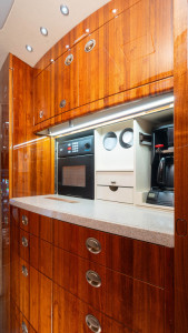 2013 Bombardier Challenger 300: Galley TIA Microwave & Coffee Maker
