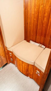 2013 Bombardier Challenger 300: Aft Belted Lavatory