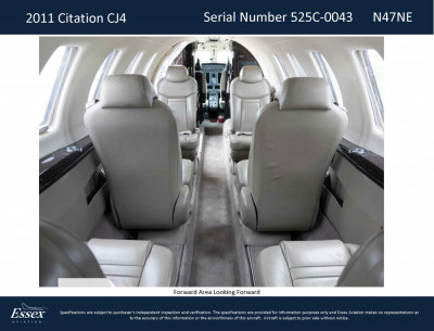 2011 Cessna Citation CJ4: 