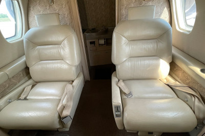 1988 Cessna Citation III: 650-0154-Interior Aft Seats