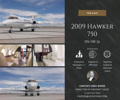 2009 Hawker 750: 