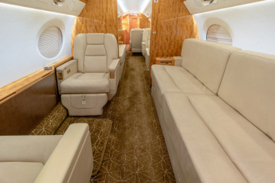 2013 Gulfstream G550: Forward Cabin Aft View