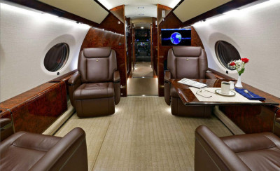 2017 Gulfstream G650ER: Forward cabin looking forward