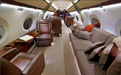 2019 Gulfstream G650ER: Aft cabin looking forward