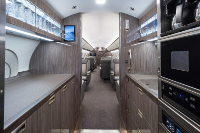 2018 Gulfstream G650ER: Custom Forward Galley