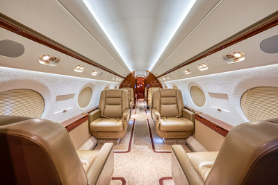 2015 Gulfstream G550: N900AL - Interior Full Aft