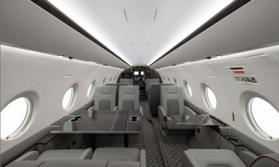 2023 Gulfstream G280: Aft cabin looking forward