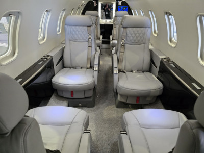 2008 Bombardier Learjet 45XR: 2008 Learjet 45XR SN 377 REG G-SVNT - Interior