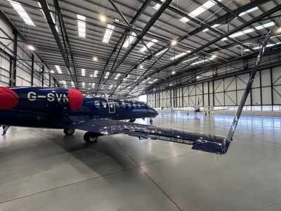 2008 Bombardier Learjet 45XR: 2008 Learjet 45XR SN 377 REG G-SVNT - Exterior