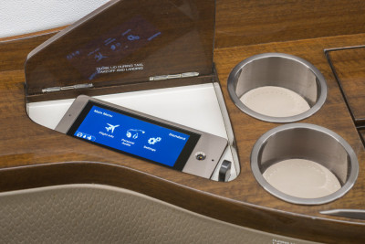 2021 Dassault Falcon 2000LXS: Cabin Passenger Switch Panel Touchscreen
