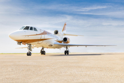 2002 Dassault Falcon 50EX: 2002 Falcon 50EX sn 318 reg P4-BAA - Exterior