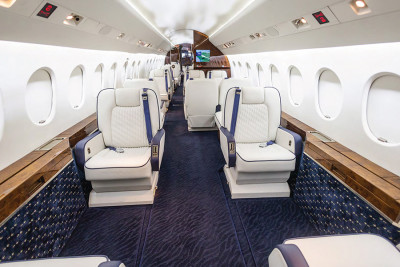 1996 Dassault Falcon 2000: F2000-0030-Interior Aft