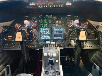 1982 Bombardier Learjet 35A: 1982 Learjet 35A SN 35A-457 N49WL Panel