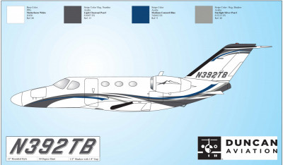 2011 Cessna Citation Mustang: 2011 Cessna Citation Mustang High Sierra 510-0381 N392TB Paint