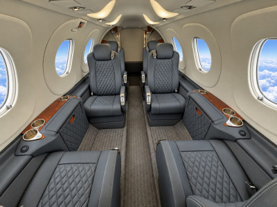 2003 Beechcraft Premier 1: Cabin Aft View