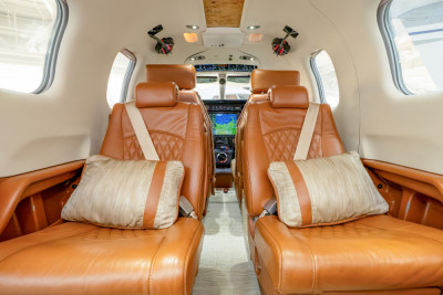 2012 Daher-Socata TBM 850 Elite: TBM 850 SN 616 N850RP Interior FWD