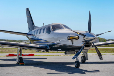 2012 Daher-Socata TBM 850 Elite: TBM 850 SN 616 N850RP Exterior Prop
