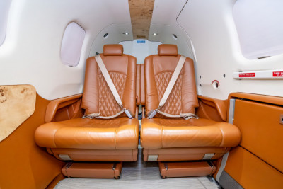 2012 Daher-Socata TBM 850 Elite: TBM 850 SN 616 N850RP Interior AFT