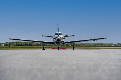 2012 Daher-Socata TBM 850 Elite: TBM 850 SN 616 N850RP Exterior Full